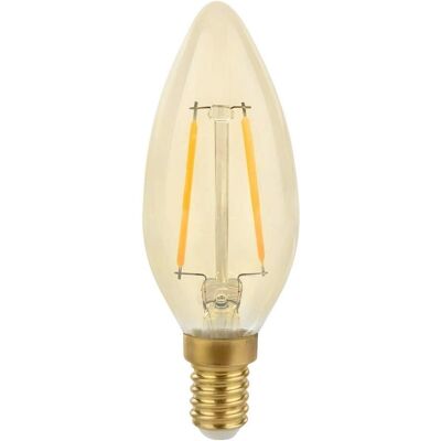 Spectrum LED E14 lamppu Meripihkan lasi Lämmin - LED Lamppu Spectrum LED E14 lamppu Meripihkan lasi Lämmin - LED Lamppu