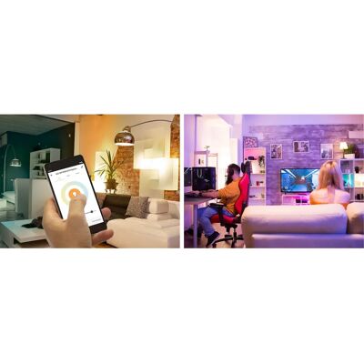 Spectrum RGB WiFi LED-Streifen - 5m - Smarthaus Beleuchtung Spectrum RGB WiFi LED-Streifen - 5m - Smarthaus Beleuchtung