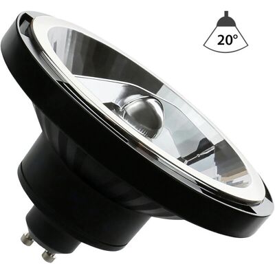 Spectrum AR111 LED Spot GU10 - 10W, 830, 1000lm, noir - LED Spotlight - Publicité Spectrum AR111 LED Spot GU10 - 10W, 830, 1000lm, noir - LED Spotlight - Publicité
