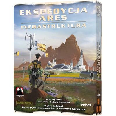 Rebel Gra Terraformering Mars: Ares-expedition - Infrastruktur Rebel Gra Terraformering Mars: Ares-expedition - Infrastruktur