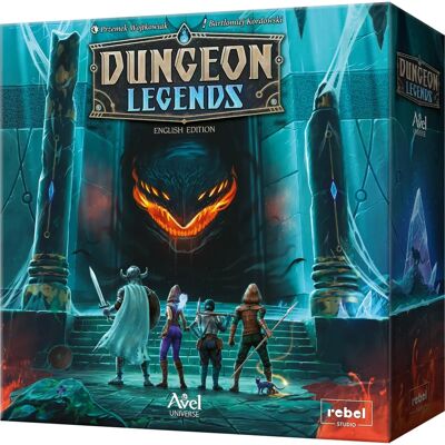 Rebel Dungeon Legends - Strategisch bordspel voor 12+ - Dungeon-achtig avontuur Rebel Dungeon Legends - Strategisch bordspel voor 12+ - Dungeon-achtig avontuur