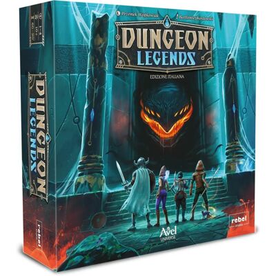 Asmodée Dungeon Legends - Jeu de société italien - Publicité Asmodée Dungeon Legends - Jeu de société italien - Publicité