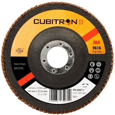 Disque abrasif en céramique 3M 967A - Usage intensif - Publicité Disque abrasif en céramique 3M 967A - Usage intensif - Publicité