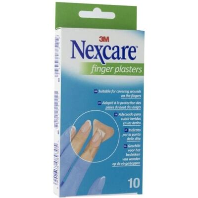 Tiritas de Dedo Nexcare - 3M Nexcare - Transpirables, Impermeables - Primeros Auxilios Tiritas de Dedo Nexcare - 3M Nexcare - Transpirables, Impermeables - Primeros Auxilios