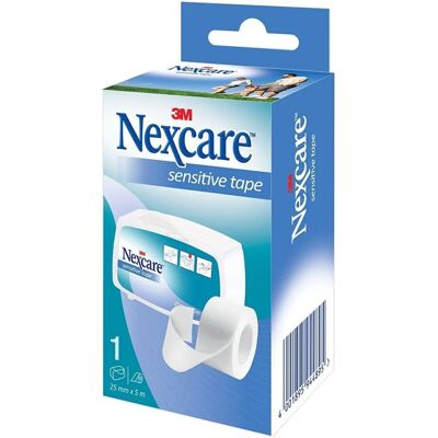 Nexcare - Papel Blanco 5m x 2,5cm - Blanco - 5m x 2,5cm - Tape Nexcare - Papel Blanco 5m x 2,5cm - Blanco - 5m x 2,5cm - Tape