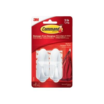3M 17081FGN Witte Opslaghaak - Opslaghaak voor thuis 3M 17081FGN Witte Opslaghaak - Opslaghaak voor thuis