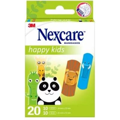 Nexcare Kids Dierenpleisters - Eerste Hulp Verbanden Nexcare Kids Dierenpleisters - Eerste Hulp Verbanden