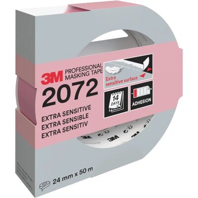 3M - 2072 - Rosa - 50 m - Masking tape 3M - 2072 - Rosa - 50 m - Masking tape