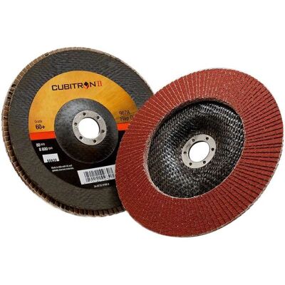 Disque abrasif 3M Cubitron II 125mm P80 - Disque de ponçage Disque abrasif 3M Cubitron II 125mm P80 - Disque de ponçage
