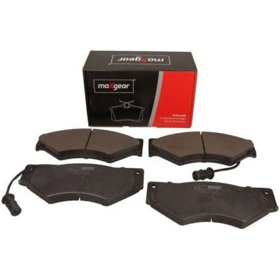 Maxgear 19-3402 Bremsbeläge Satz Vorderachse - Mit Verschleißanzeige Maxgear 19-3402 Bremsbeläge Satz Vorderachse - Mit Verschleißanzeige