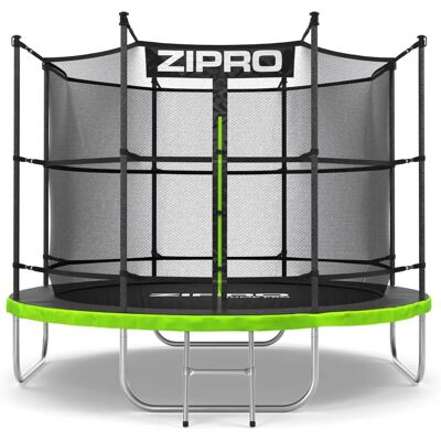 Zipro Gartentrampolin Jump Pro 252cm - Sicherheitsnetz & Leiter Zipro Gartentrampolin Jump Pro 252cm - Sicherheitsnetz & Leiter