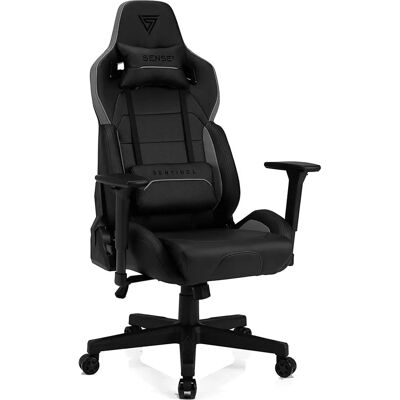 Sense7 Sentinel Gaming Chair - Schwarz-Grau - Ergonomisch, Verstellbar, Langlebig Sense7 Sentinel Gaming Chair - Schwarz-Grau - Ergonomisch, Verstellbar, Langlebig