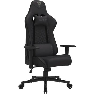 Chaise de Jeu Sense7 - Tissu Respirant - Ergonomique - 150kg - Publicité Chaise de Jeu Sense7 - Tissu Respirant - Ergonomique - 150kg - Publicité