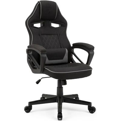 SENSE7 Knight Schwarz-Grau Ergonomischer Gaming-Stuhl - Bürostuhl SENSE7 Knight Schwarz-Grau Ergonomischer Gaming-Stuhl - Bürostuhl
