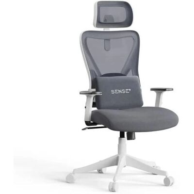 Silla de Oficina Sense7 TONE Blanco Gris - Ergonómica y Ajustable Silla de Oficina Sense7 TONE Blanco Gris - Ergonómica y Ajustable