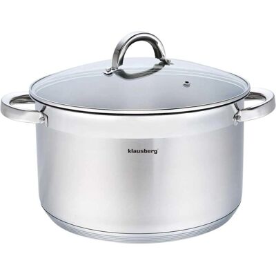Olla de acero inoxidable de 14L Klausberg 32cm - Utensilios de cocina Olla de acero inoxidable de 14L Klausberg 32cm - Utensilios de cocina