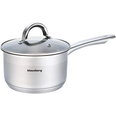 Klausberg 14cm Stielkasserolle mit Mehrschichtboden - Topf Klausberg 14cm Stielkasserolle mit Mehrschichtboden - Topf