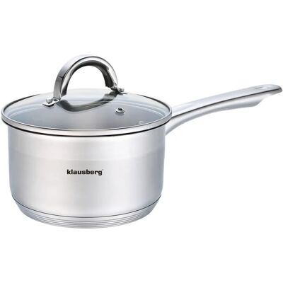 Klausberg 16cm Stal nierdzewna Garnek - Przeznaczony na indukcję Klausberg 16cm Stal nierdzewna Garnek - Przeznaczony na indukcję