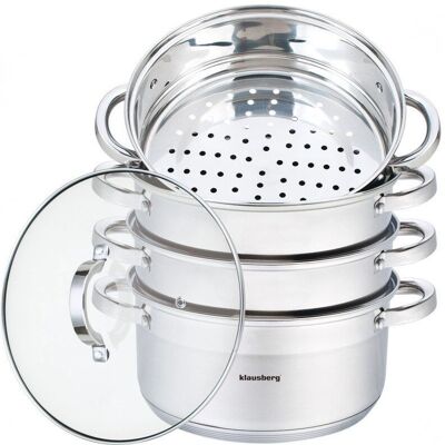 Klausberg 24cm Dampfgarer-Set Klausberg 24cm Dampfgarer-Set