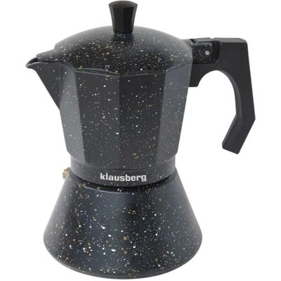 Klausberg KB-7160 - Schwarz und Gold - Kaffeemaschine Klausberg KB-7160 - Schwarz und Gold - Kaffeemaschine