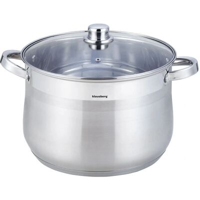 Klausberg 18,7L Gastro Kochset - Edelstahl Klausberg 18,7L Gastro Kochset - Edelstahl