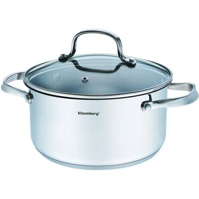 Klausberg 3,3L Edelstahl Kochtopf - Induktion Klausberg 3,3L Edelstahl Kochtopf - Induktion