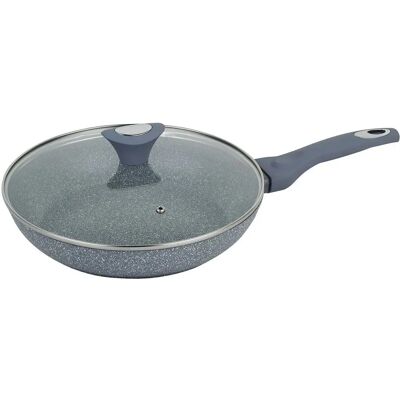 Klausberg Granitpfanne 28cm - Pfanne mit Deckel Klausberg Granitpfanne 28cm - Pfanne mit Deckel
