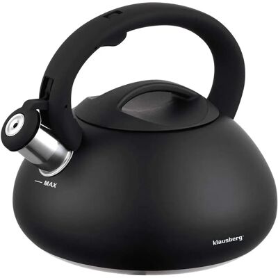 Klausberg KB-7368 Edelstahl 2,7L Wasserkocher - Für alle Herdarten Klausberg KB-7368 Edelstahl 2,7L Wasserkocher - Für alle Herdarten