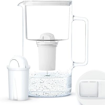 Wessper Wasserfilterkanne 2,5 l - WES202-WH Wessper Wasserfilterkanne 2,5 l - WES202-WH