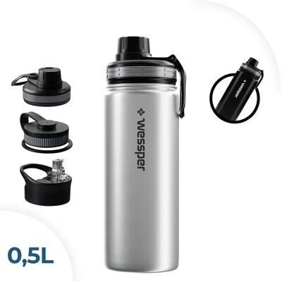 Wessper - Activemax Steeline - Stal nierdzewna - Thermal Bottle Wessper - Activemax Steeline - Stal nierdzewna - Thermal Bottle