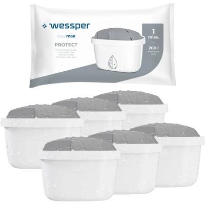 WESSPER AquaMax Protect - Vízszűrő patron - Kompatibilis a Brita Maxtra+ rendszerrel WESSPER AquaMax Protect - Vízszűrő patron - Kompatibilis a Brita Maxtra+ rendszerrel