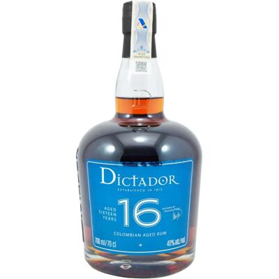 Rhum Dictador 16 Ans - Rhum - Publicité Rhum Dictador 16 Ans - Rhum - Publicité