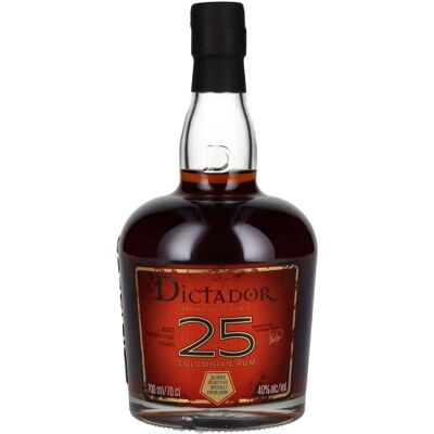 Rhum Dictador 25 Ans - Rhum - Publicité Rhum Dictador 25 Ans - Rhum - Publicité