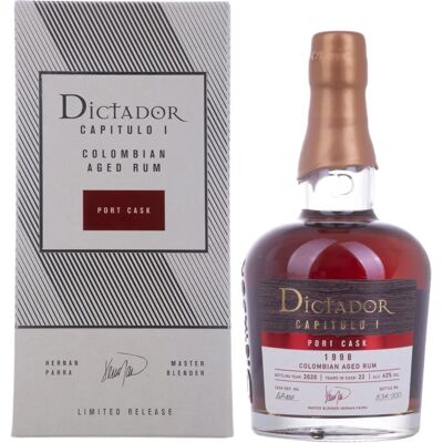 Dictador Rum CAPITULO I 22 Anni - Rum Dictador Rum CAPITULO I 22 Anni - Rum