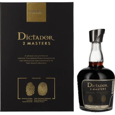Dictador 2 MASTERS 1976 Rum Colombiano 45 Anni - Rum Dictador 2 MASTERS 1976 Rum Colombiano 45 Anni - Rum