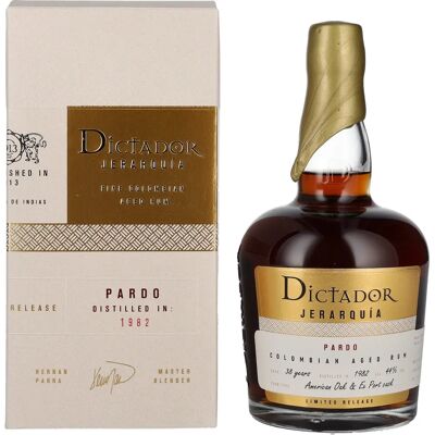 Rum Dictador Pardo 38 Anni - Ricco, Complesso, Edizione Limitata Rum Dictador Pardo 38 Anni - Ricco, Complesso, Edizione Limitata