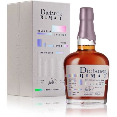 Dictador RIMA 1 23 Jahre alter Sherryfass-Rum Dictador RIMA 1 23 Jahre alter Sherryfass-Rum