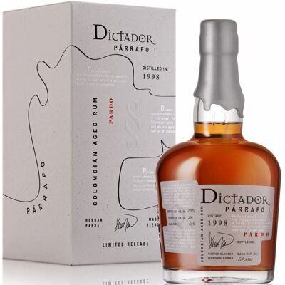 Dictador Párrafo I 24 Jahre alt - Rum Dictador Párrafo I 24 Jahre alt - Rum