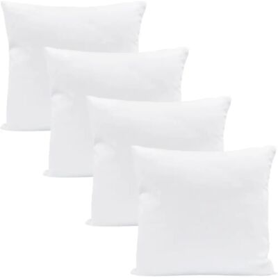 AmazingGirlsc Mikrofaser Kissen Set - Modernes Quadrat Bett - 4 Stück AmazingGirlsc Mikrofaser Kissen Set - Modernes Quadrat Bett - 4 Stück