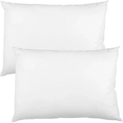 Amazinggirl Kissen Set - Mikrofaser, Weiß, 50x70 cm - Unterstützung & Waschbar Amazinggirl Kissen Set - Mikrofaser, Weiß, 50x70 cm - Unterstützung & Waschbar