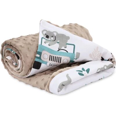 Totsy Baby Minky-Babydecke - Sommerdecke - Afrika Totsy Baby Minky-Babydecke - Sommerdecke - Afrika