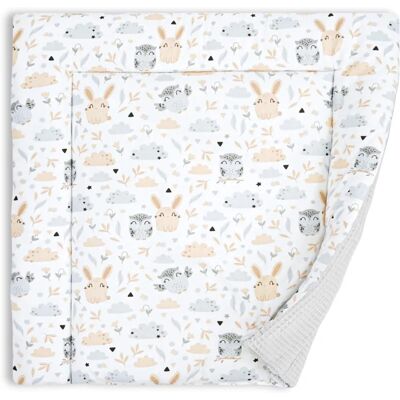 Amazinggirl Coussin à langer en coton 75x72 cm - Doux & Lavable - Publicité Amazinggirl Coussin à langer en coton 75x72 cm - Doux & Lavable - Publicité