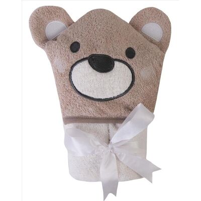 Osuška s kapucí Babymatex Jimmy Bear - 80x80cm Osuška s kapucí Babymatex Jimmy Bear - 80x80cm