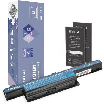 Batteria Mitsu per Acer Aspire 4551, 4741, 5741 - Batteria per notebook Batteria Mitsu per Acer Aspire 4551, 4741, 5741 - Batteria per notebook