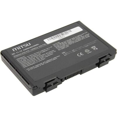 Batería Mitsu K50 - Batería para portátil 4400mAh 49Wh ASUS Batería Mitsu K50 - Batería para portátil 4400mAh 49Wh ASUS