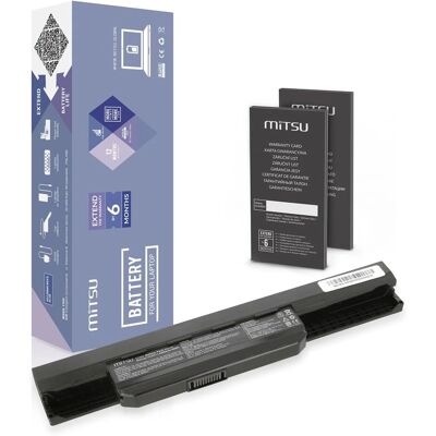 Bateria Mitsu A53 K53 4400mAh - Bateria do laptopa Bateria Mitsu A53 K53 4400mAh - Bateria do laptopa