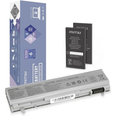 Batteria Mitsu per Dell Latitude E6400 - 4400mAh - 6 celle Batteria Mitsu per Dell Latitude E6400 - 4400mAh - 6 celle