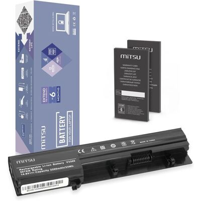 Bateria Mitsu Vostro 3300 - 2200mAh, Czarna Bateria Mitsu Vostro 3300 - 2200mAh, Czarna