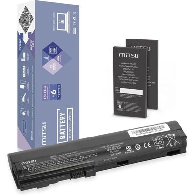 Akumulator Mitsu 4400mAh do HP 2560p - Akumulator Akumulator Mitsu 4400mAh do HP 2560p - Akumulator