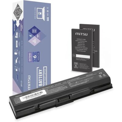 Batteria Mitsu A200 - 4400mAh, 6 celle, Compatibile Toshiba Batteria Mitsu A200 - 4400mAh, 6 celle, Compatibile Toshiba